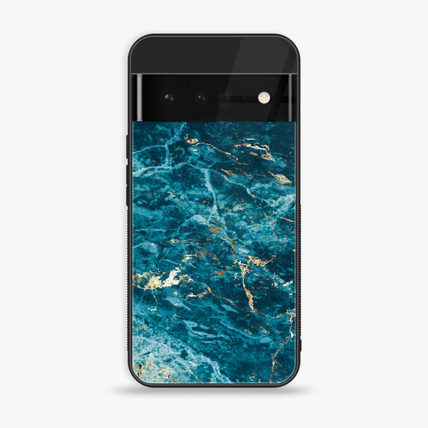 Google Pixel 6 Pro - Blue Marble Series V 2.0 - Premium Printed Glass soft Bumper shock Proof Case