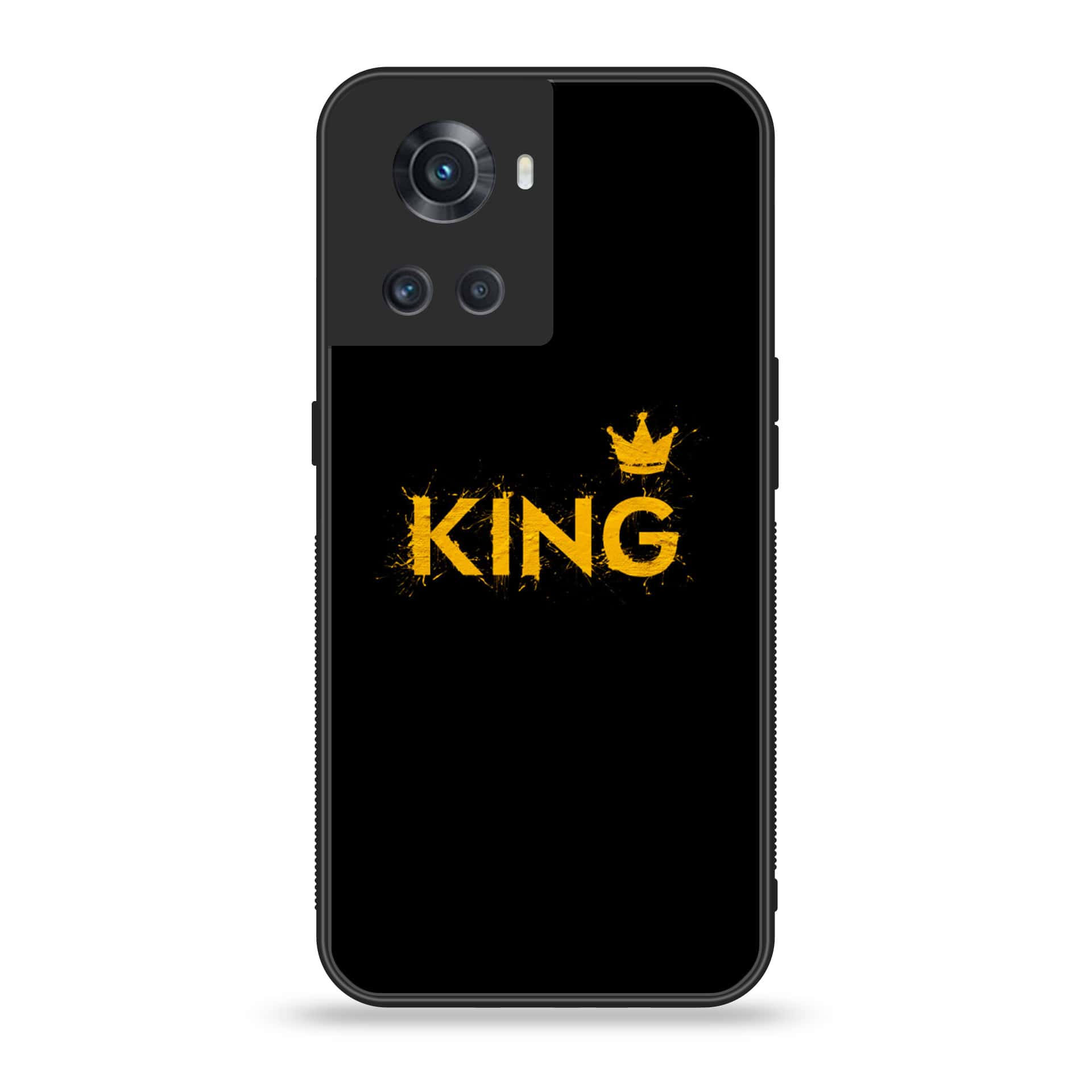 OnePlus Ace 5G - King Series V 2.0 - Premium Printed Glass soft Bumper shock Proof Case