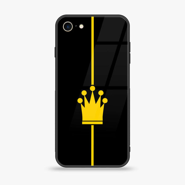 IPhone SE 2020 - King Series V 2.0 - Premium Printed Glass soft Bumper shock Proof Case