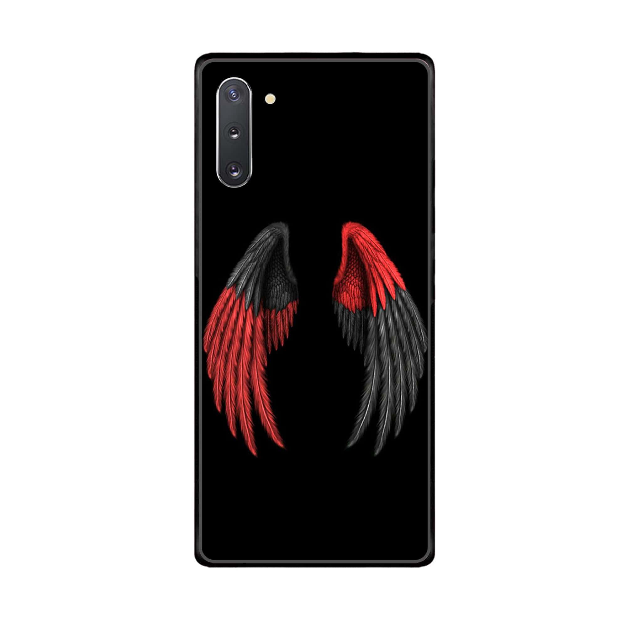 Samsung Galaxy Note 10 5G Angel Wings Series Premium Printed Glass soft Bumper shock Proof Case