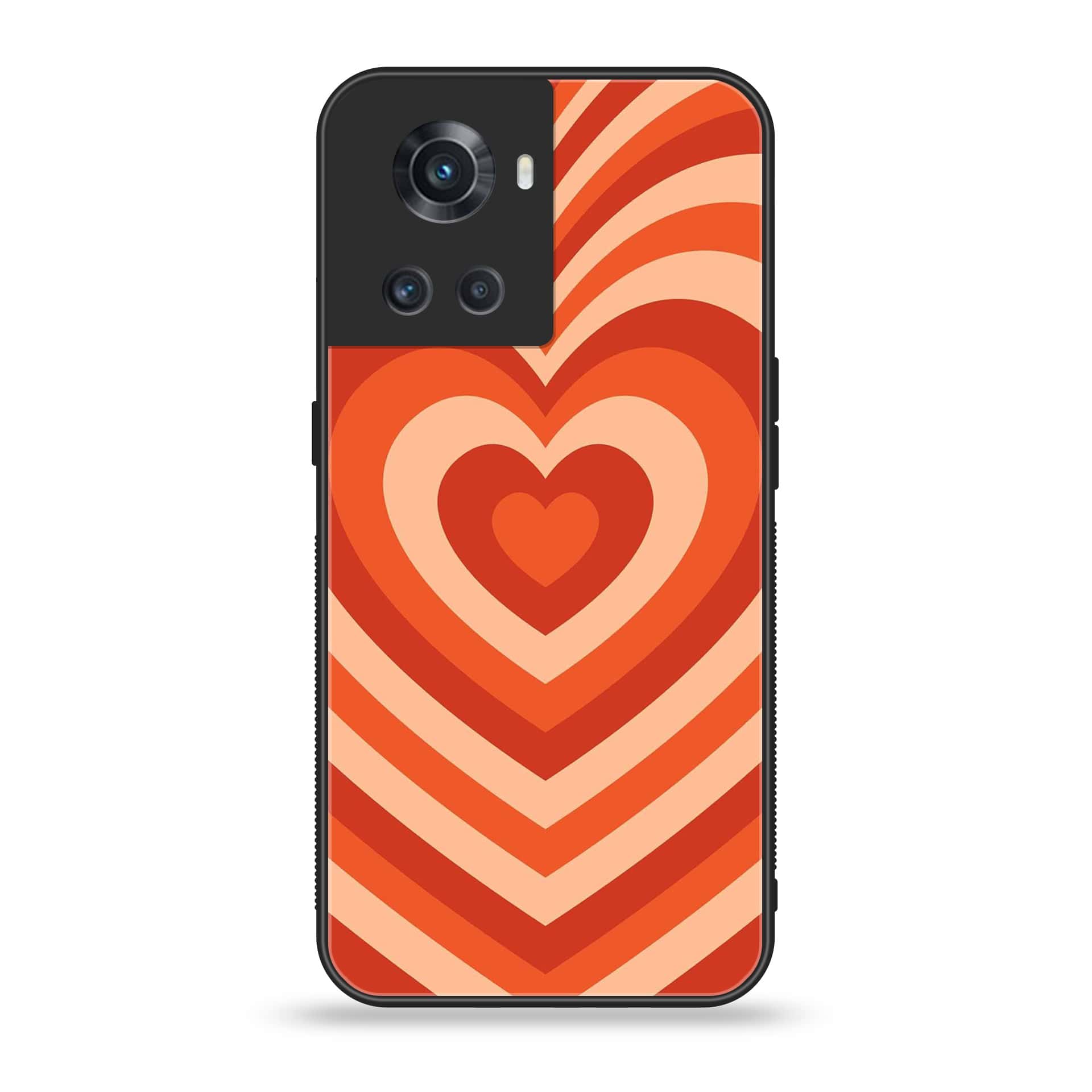 OnePlus Ace 5G -  Heartbeat Series - Premium Printed Glass soft Bumper shock Proof Case