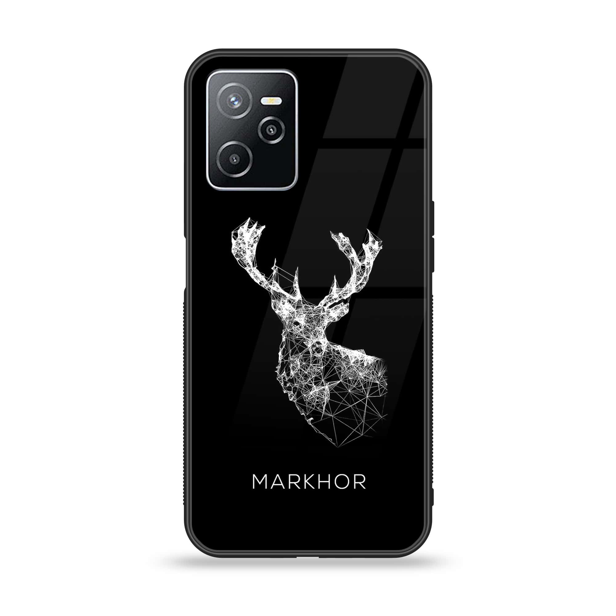 Realme Narzo 50A Prime - Markhor Series - Premium Printed Glass soft Bumper shock Proof Case