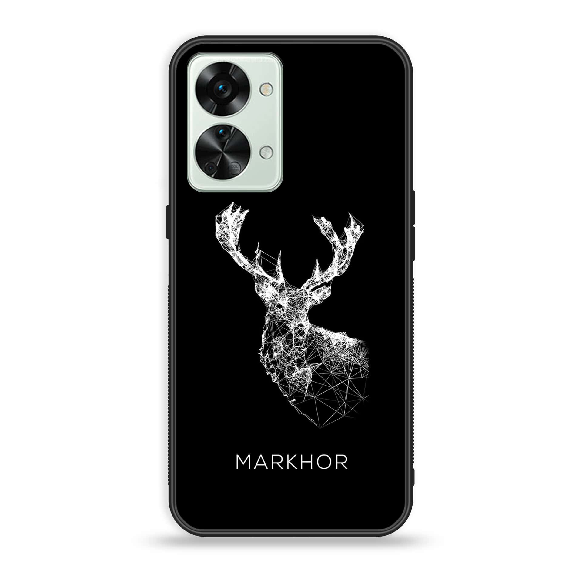 OnePlus Nord 2T 5G Markhor Series Premium Printed Glass soft Bumper shock Proof Case