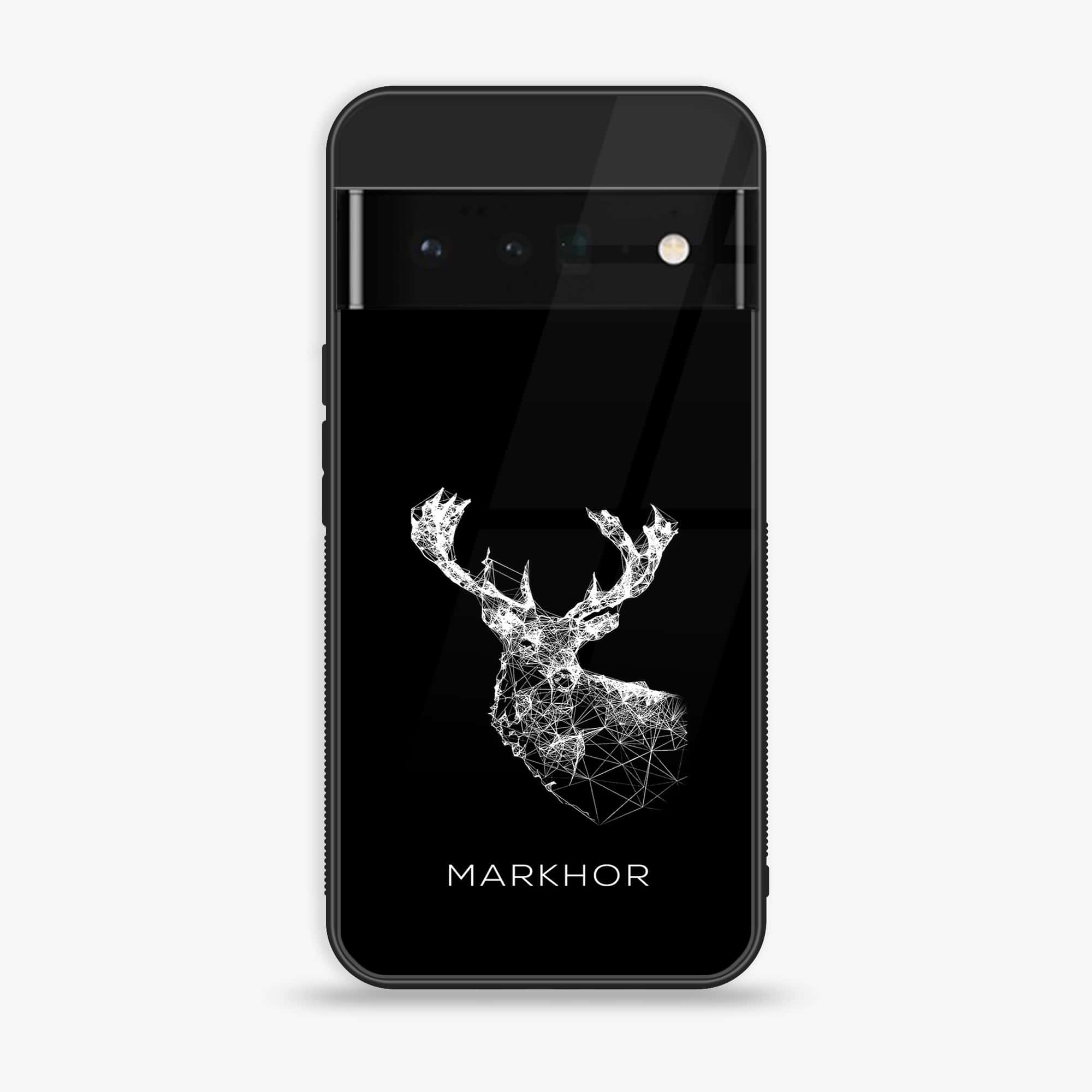 Google Pixel 6 - Markhor Series - Premium Printed Glass soft Bumper shock Proof Case