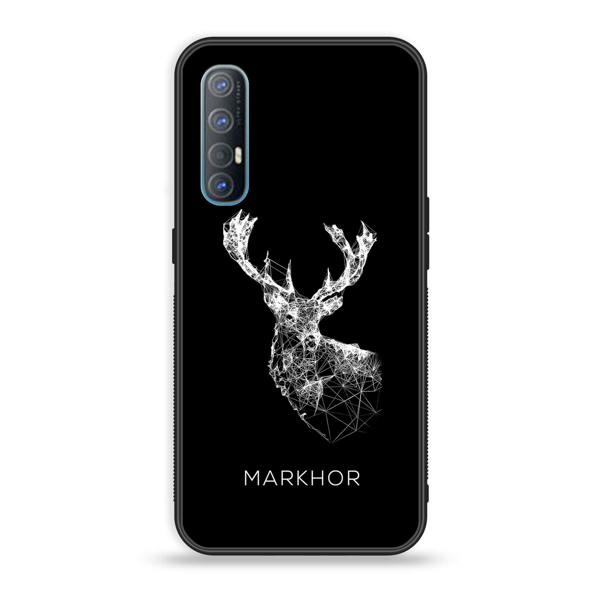Oppo Find X2 Neo - Markhor Series - Premium Printed Glass soft Bumper shock Proof Case