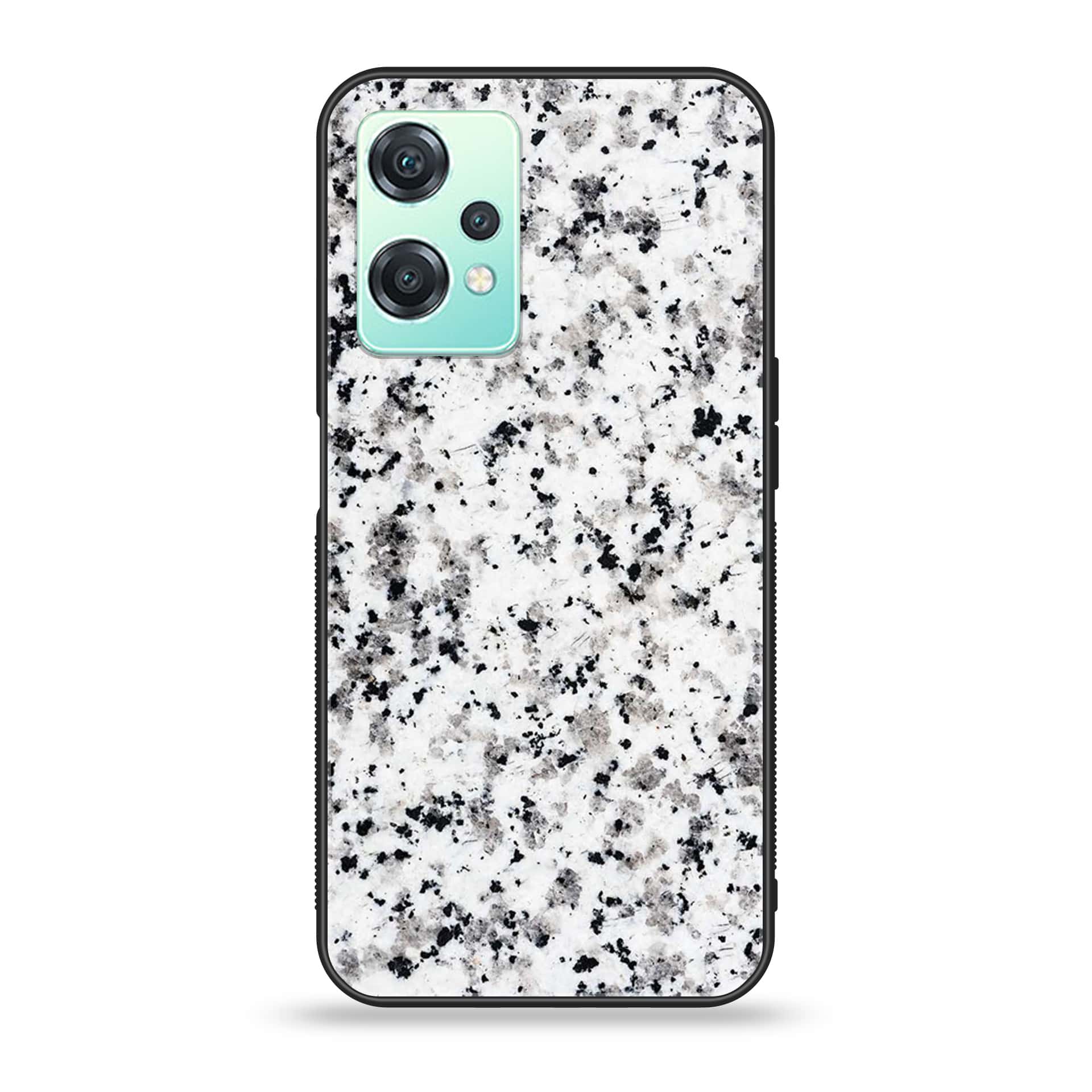 OnePlus Nord CE 2 Lite - White Marble Series - Premium Printed Glass soft Bumper shock Proof Case