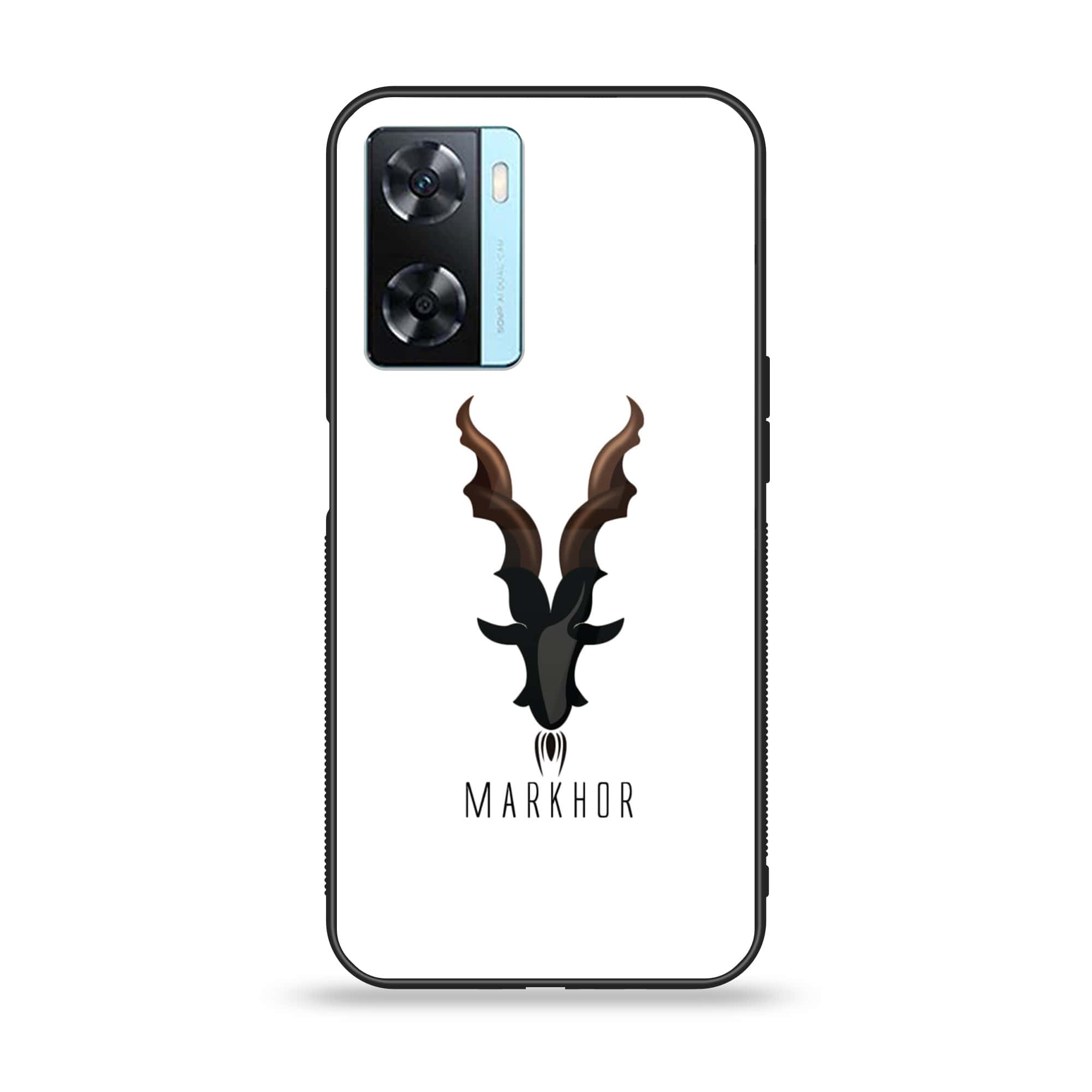 OnePlus Nord N20 SE - Markhor Series - Premium Printed Glass soft Bumper shock Proof Case