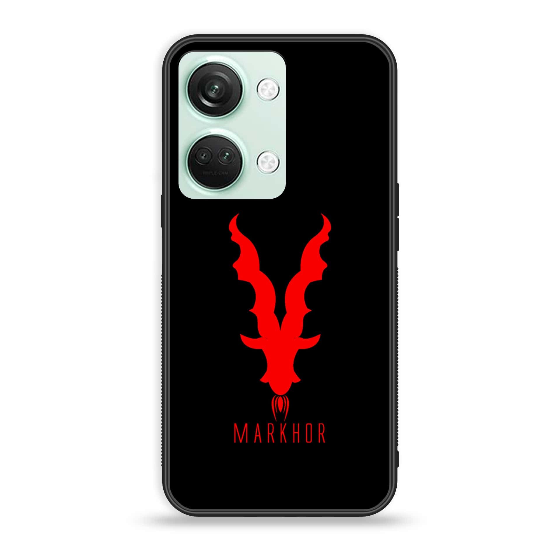 OnePlus Nord 3 5G - Markhor Series - Premium Printed Glass soft Bumper shock Proof Case