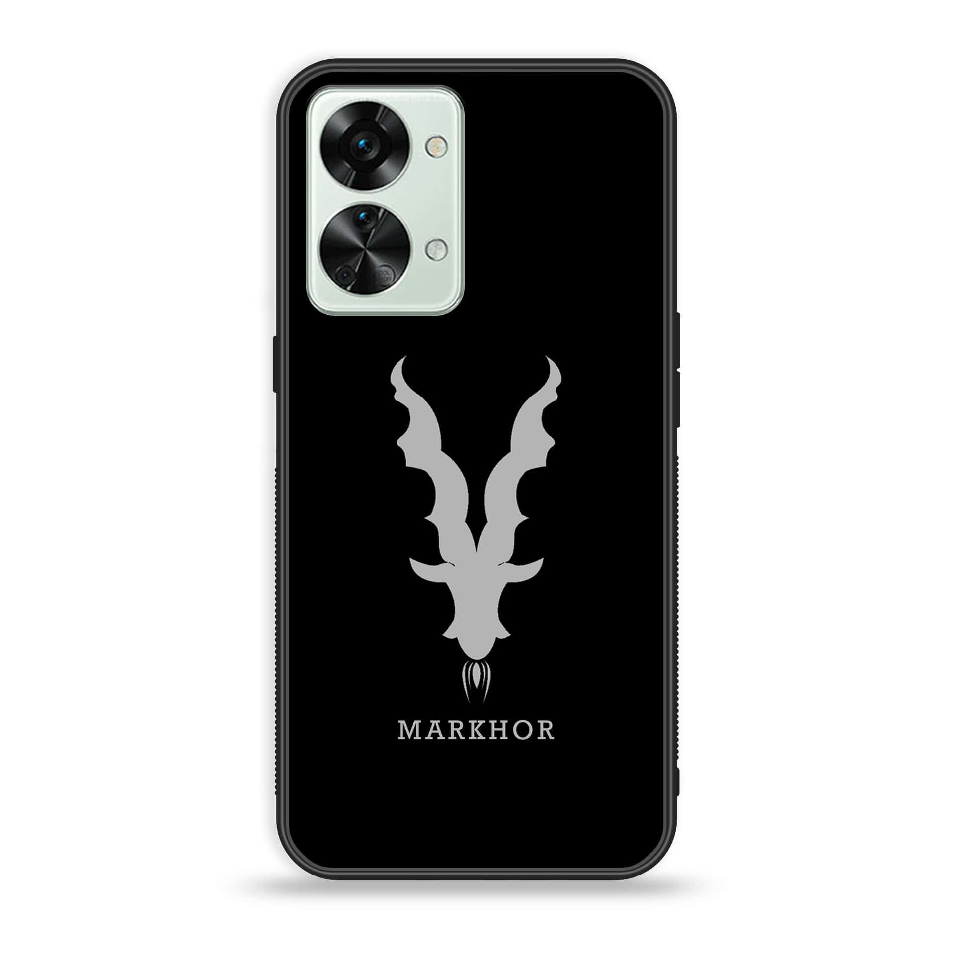 OnePlus Nord 2T 5G Markhor Series Premium Printed Glass soft Bumper shock Proof Case