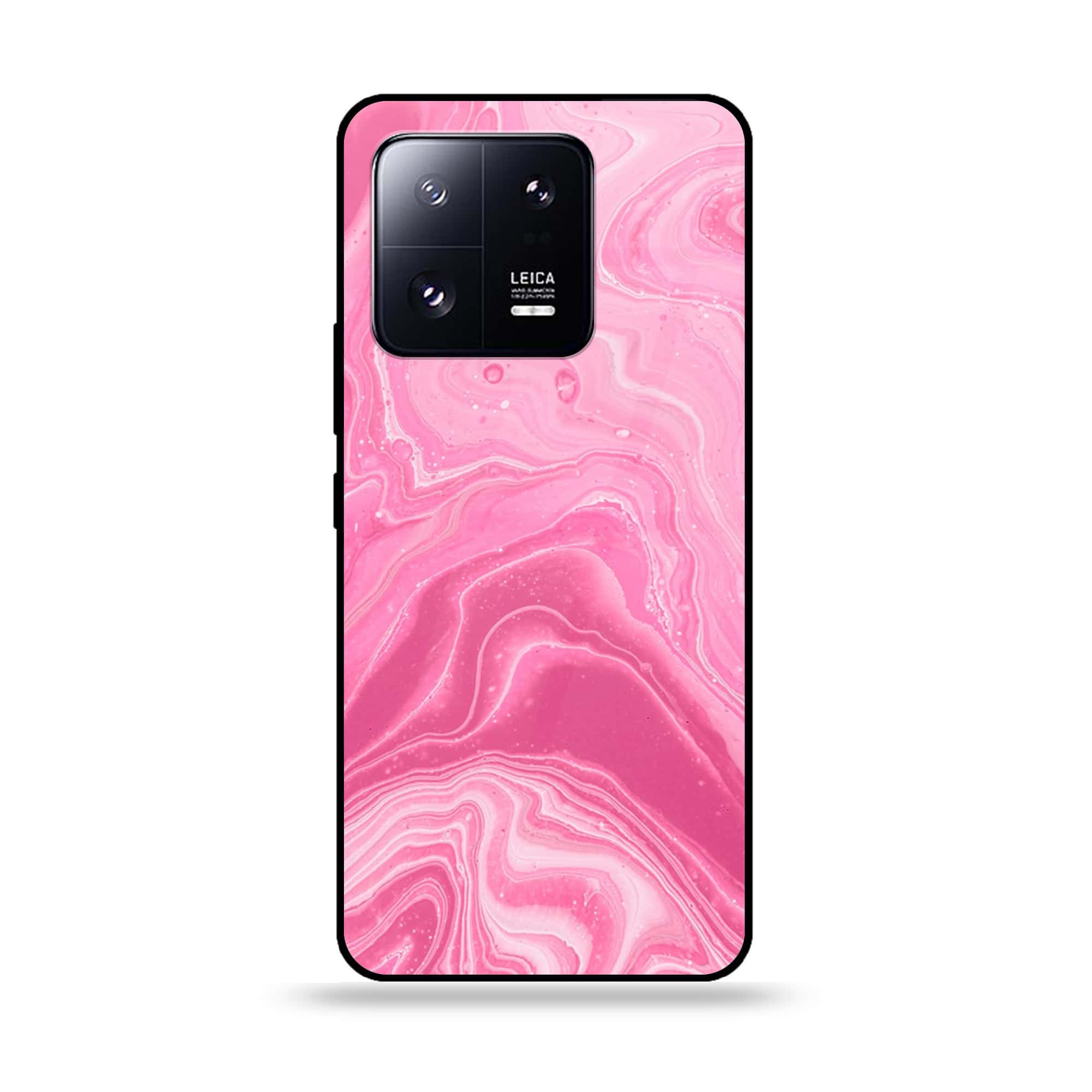 Xiaomi 13 Pro - Pink Marble Series - Premium Printed Glass soft Bumper shock Proof Case