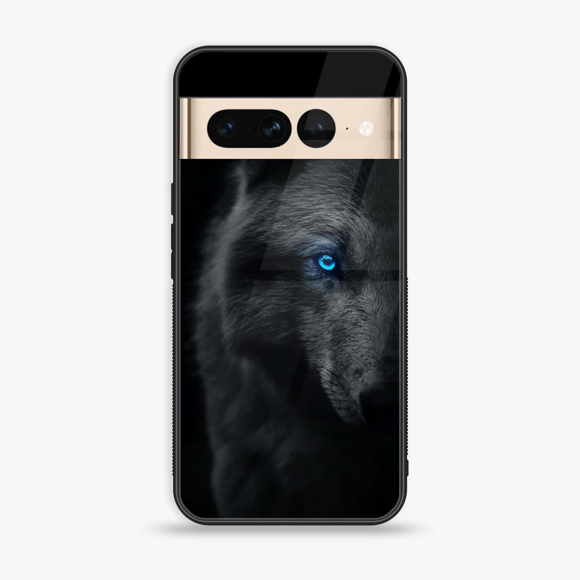 Google Pixel 7 Pro - Wolf Series - Premium Printed Glass soft Bumper shock Proof Case