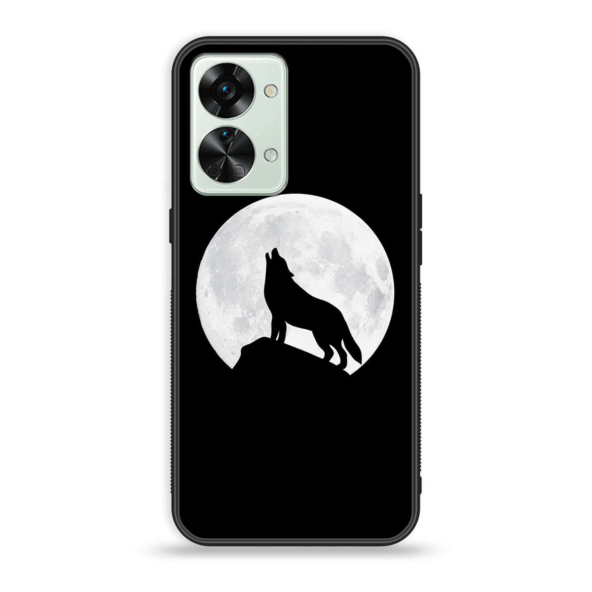 OnePlus Nord 2T 5G Wolf Series Premium Printed Glass soft Bumper shock Proof Case