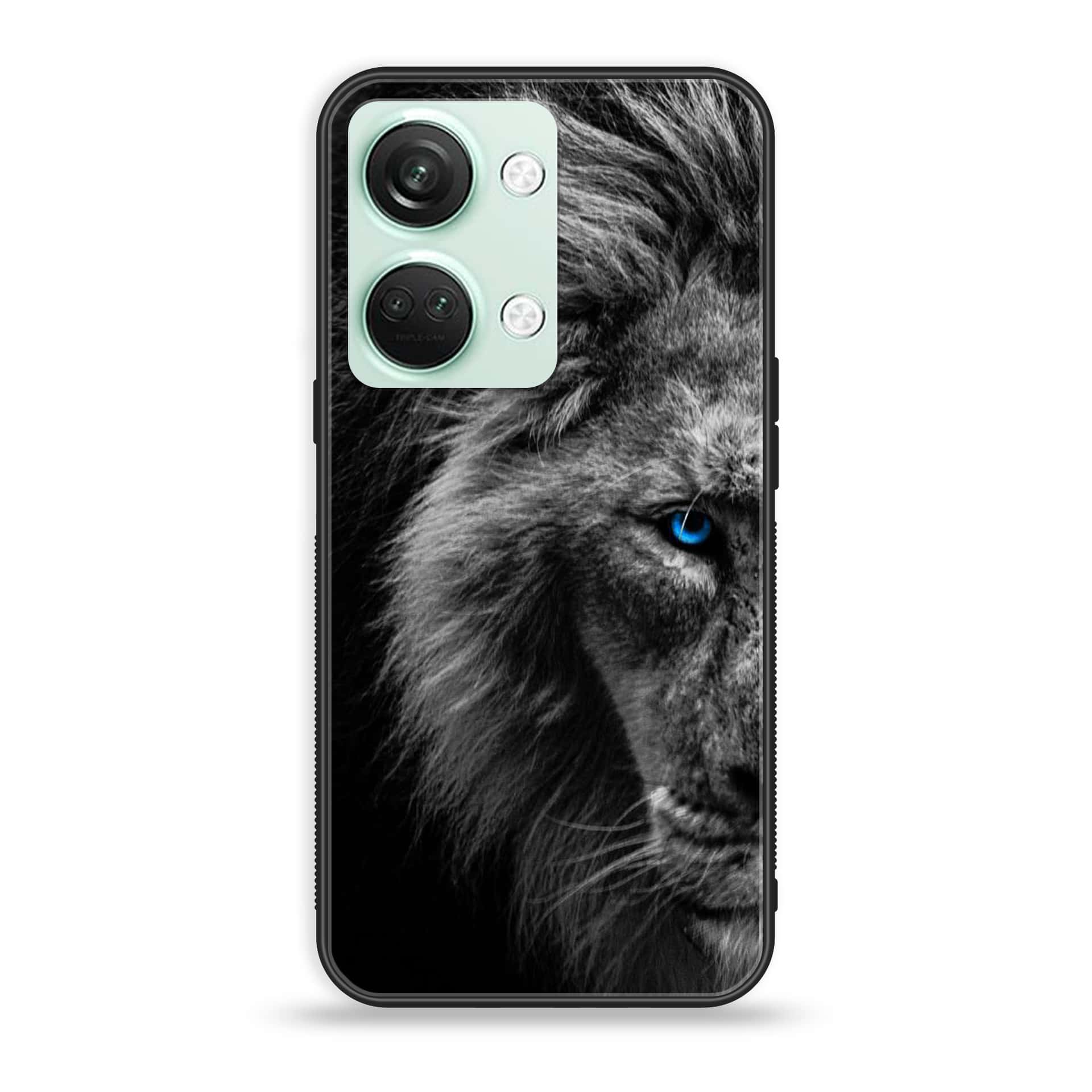 OnePlus Nord 3 5G - Tiger Series - Premium Printed Glass soft Bumper shock Proof Case