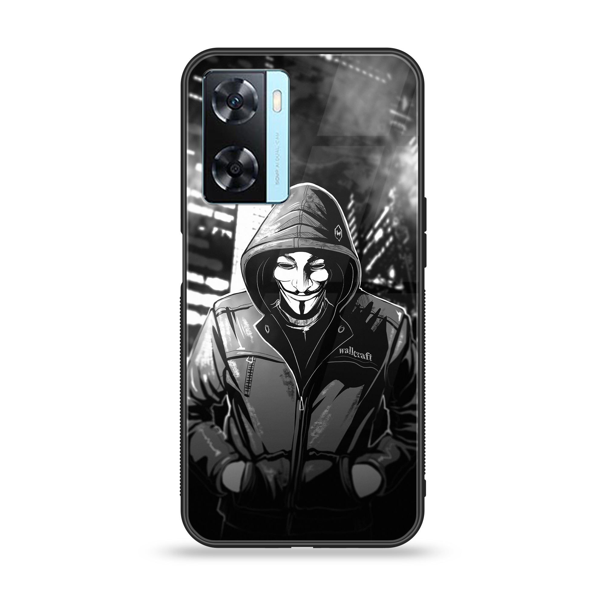 OnePlus Nord N20 SE - Anonymous 2.0 Series - Premium Printed Glass soft Bumper shock Proof Case