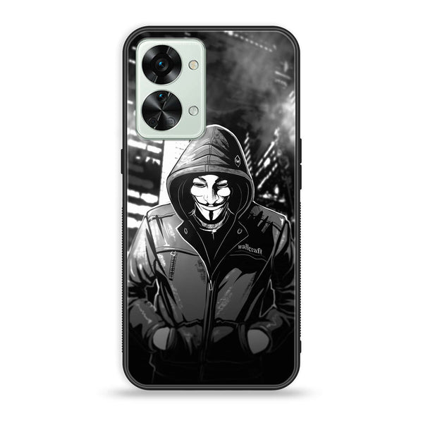 OnePlus Nord 2T 5G Anonymous 2.0 Series Premium Printed Glass soft Bumper shock Proof Case