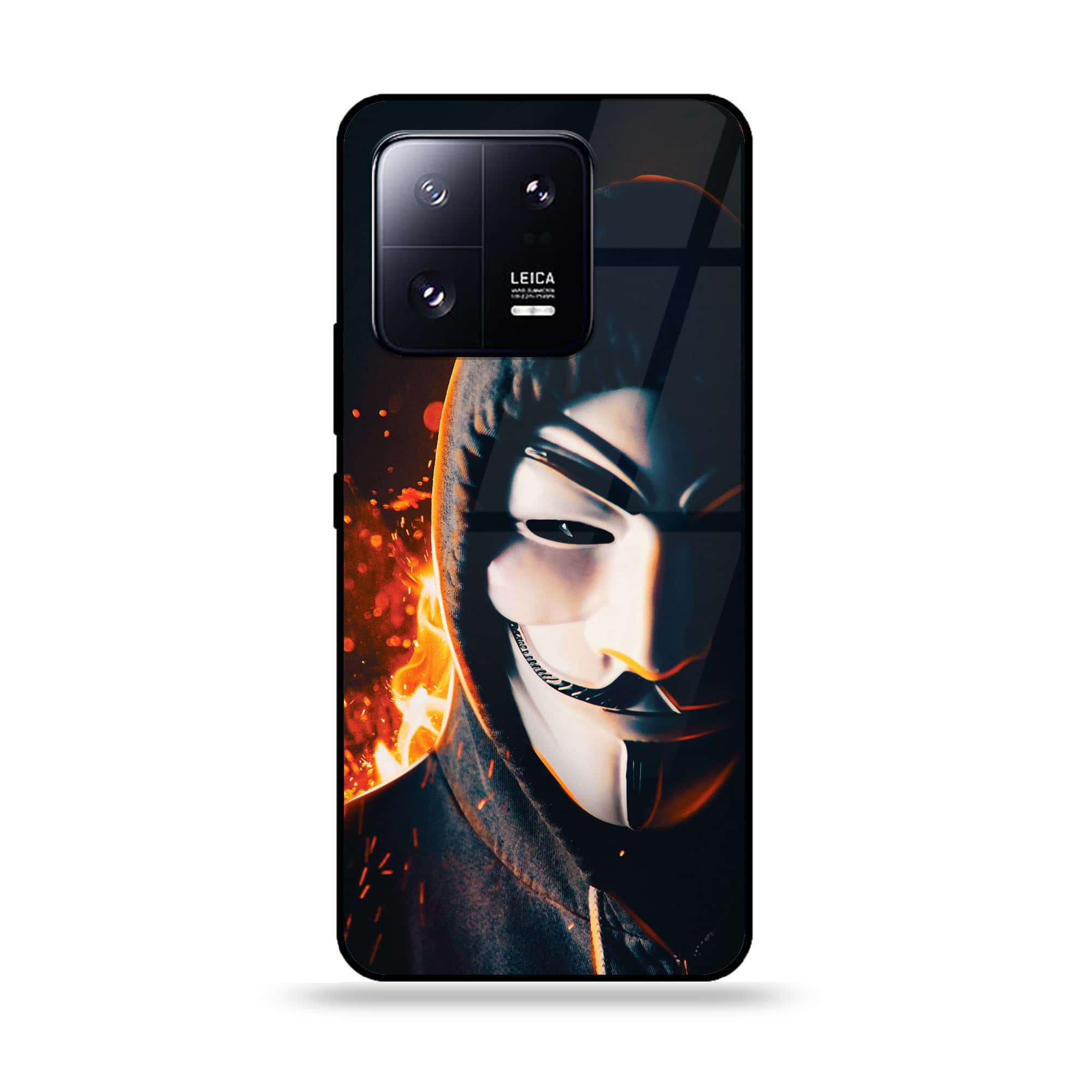 Xiaomi 13 Pro - Anonymous 2.0 Series - Premium Printed Glass soft Bumper shock Proof Case