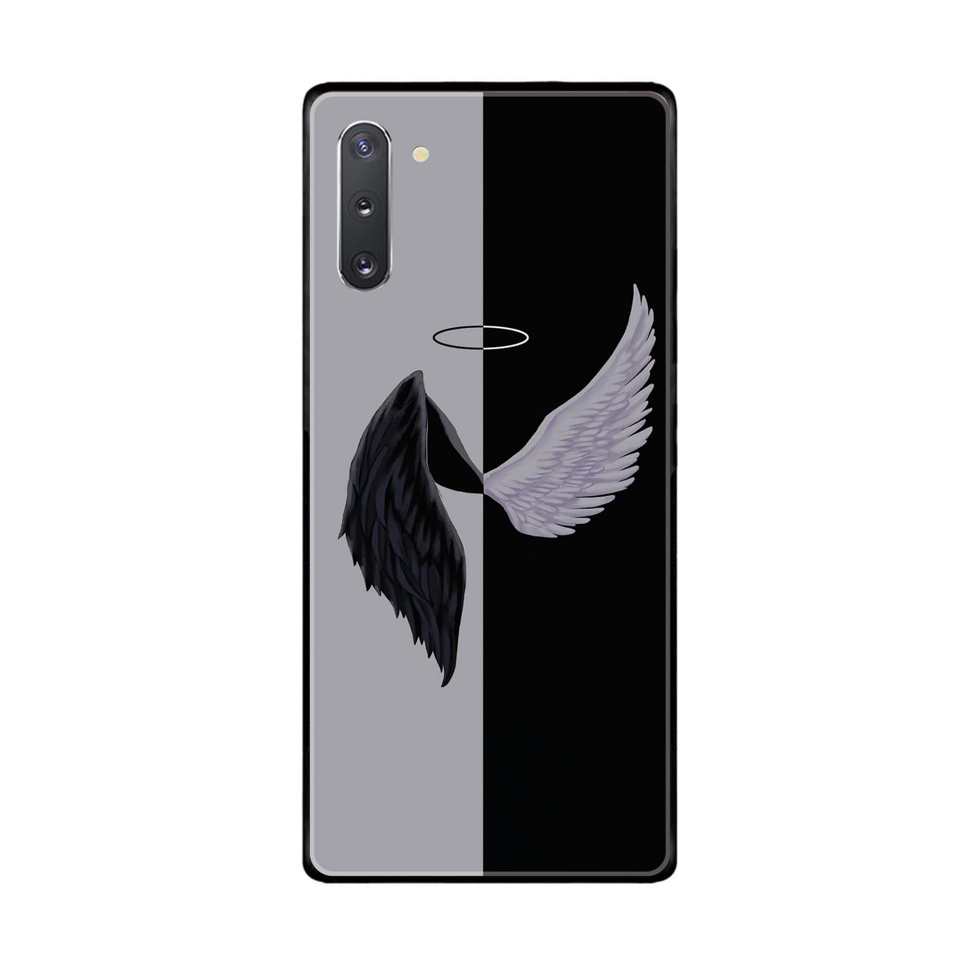 Samsung Galaxy Note 10 5G Angel Wings 2.0 Series Premium Printed Glass soft Bumper shock Proof Case