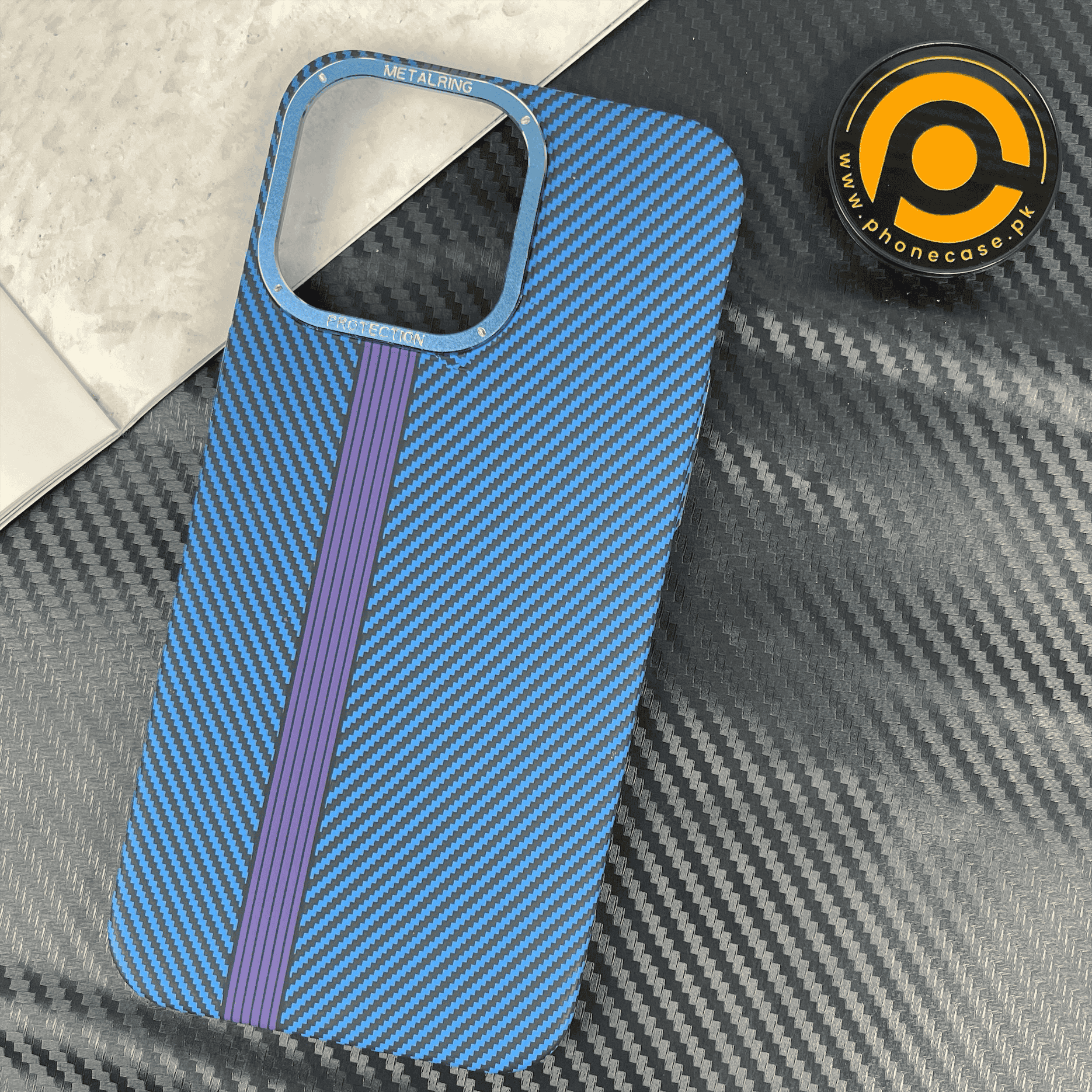 iPhone 12 Pro Max Fiber Fusion Stripe Edition Case