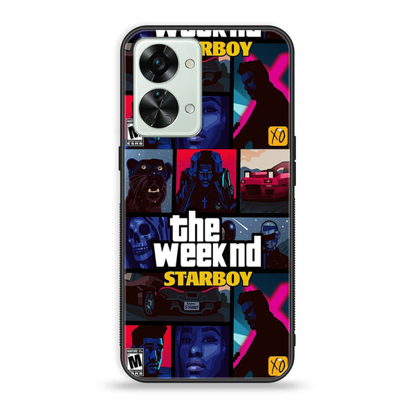 OnePlus Nord 2T 5G - The Weeknd Star Boy - Premium Printed Glass soft Bumper Shock Proof Case