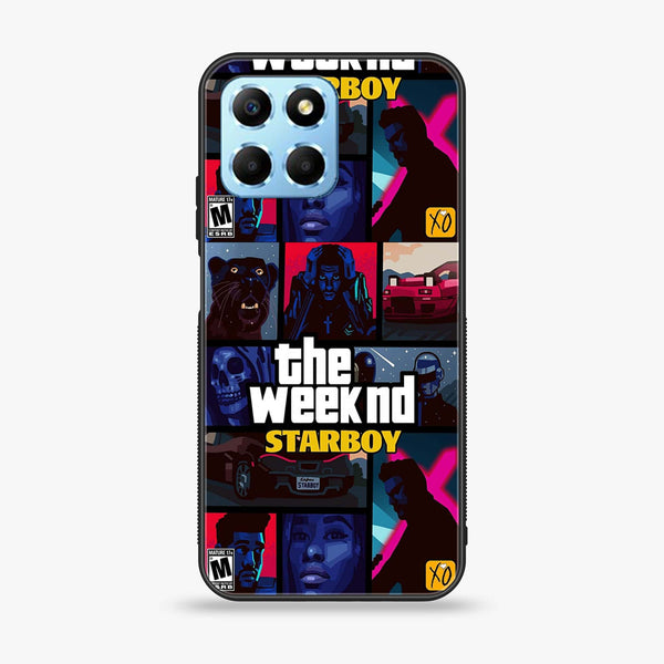 Honor X6 - The Weeknd Star Boy - Premium Printed Glass soft Bumper Shock Proof Case
