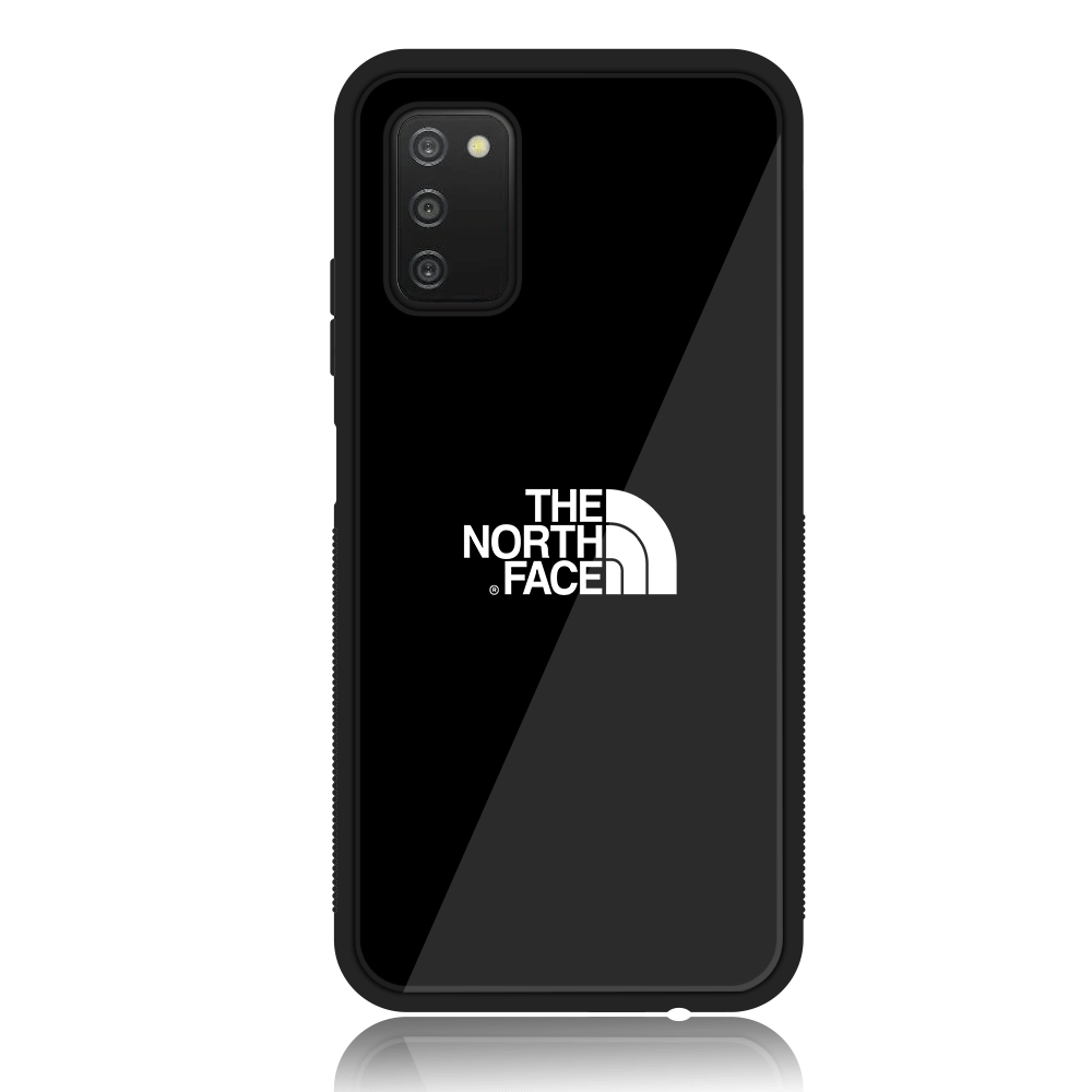 Samsung Galaxy A03s - The North Face Series - Premium Printed Glass soft Bumper shock Proof Case