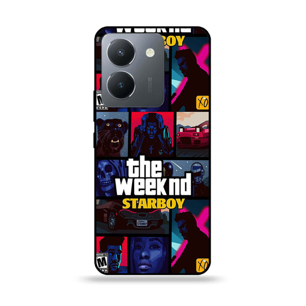 Vivo Y36 - The Weeknd Star Boy - Premium Printed Glass soft Bumper Shock Proof Case
