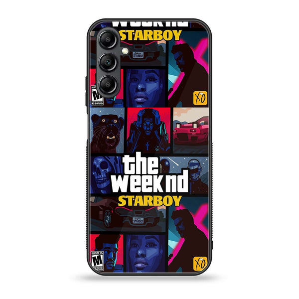 Samsung Galaxy A25 - The Weeknd Star Boy - Premium Printed Glass soft Bumper Shock Proof Case