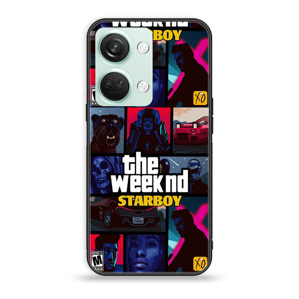 OnePlus Nord 3 5G - The Weeknd Star Boy - Premium Printed Glass soft Bumper shock Proof Case