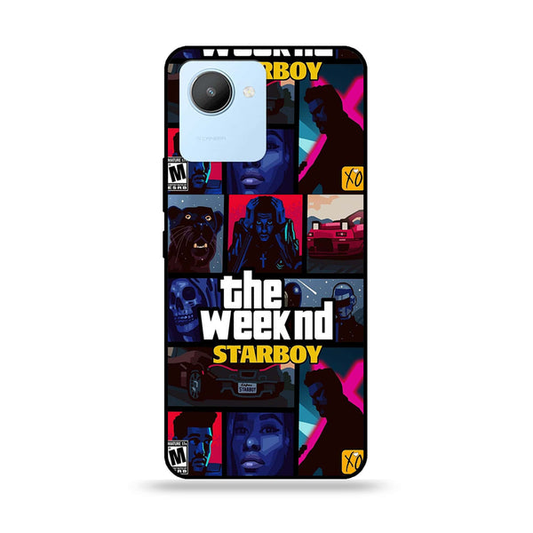 Realme C30 - The Weeknd Star Boy - Premium Printed Glass soft Bumper Shock Proof Case
