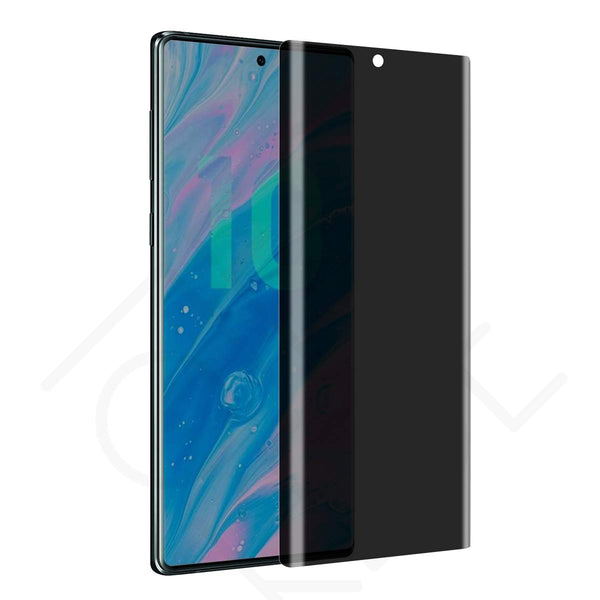 Samsung Galaxy Note 10 Plus/10 Pro Curved Privacy Anti-Spy Tempered Glass Screen Protector