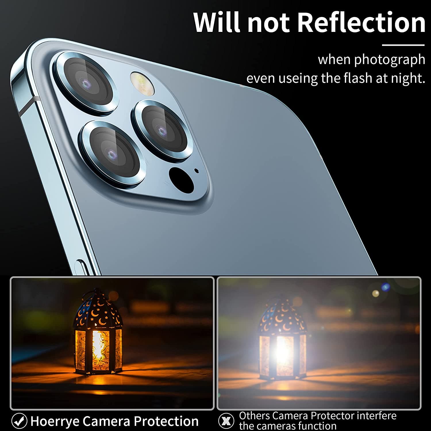 iPhone 15 / 15 Plus Metal Camera Lens Protector Glass