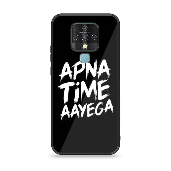 Tecno Camon 16 - Apna Time Ayega - Premium Printed Glass Case