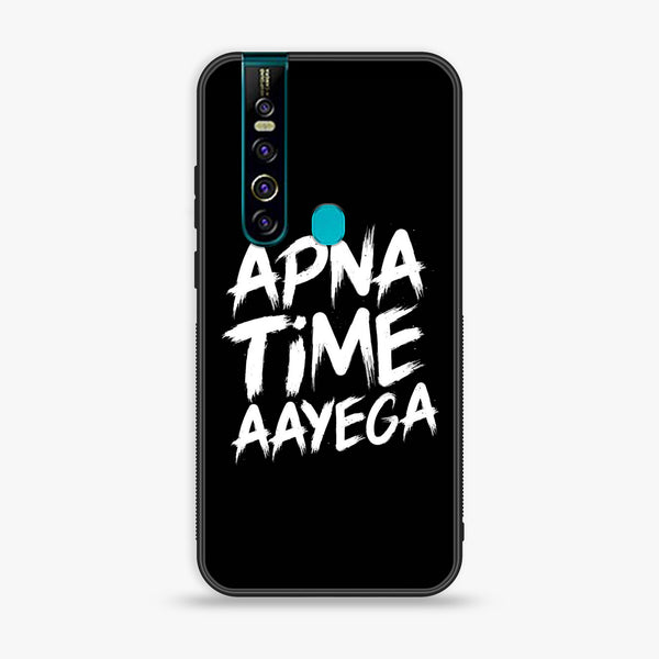 Tecno Camon 15 Pro - Apna Time Ayega - Premium Printed Glass Case