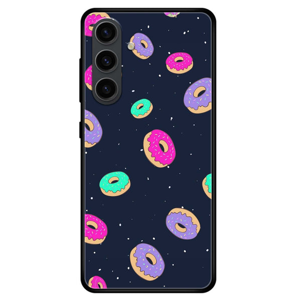 Samsung Galaxy S23 - Colorful Donuts- Premium Printed Glass Case