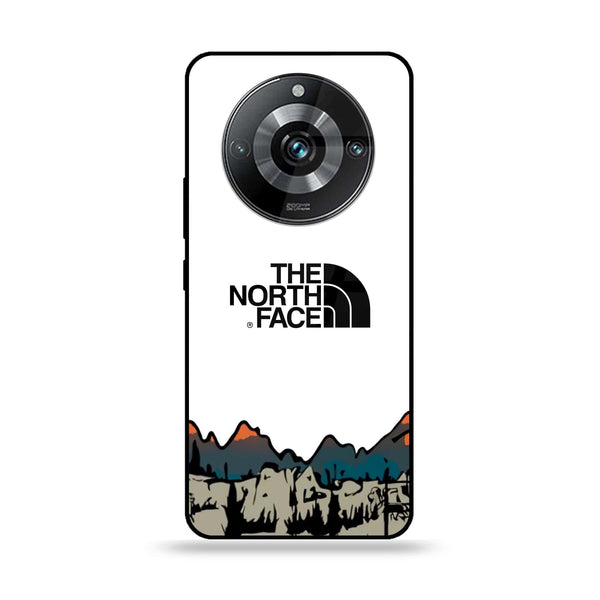 Realme 11 Pro Plus - The North Face Series - Premium Printed Glass soft Bumper shock Proof Case
