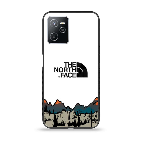 Realme Narzo 50A Prime - The North Face Series - Premium Printed Glass soft Bumper shock Proof Case