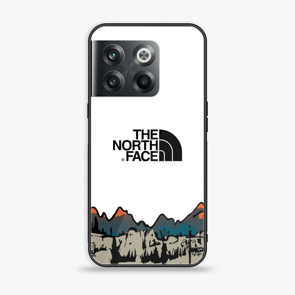 Oneplus 10T The North Face Series Premium Printed Glass soft Bumper shock Proof Case