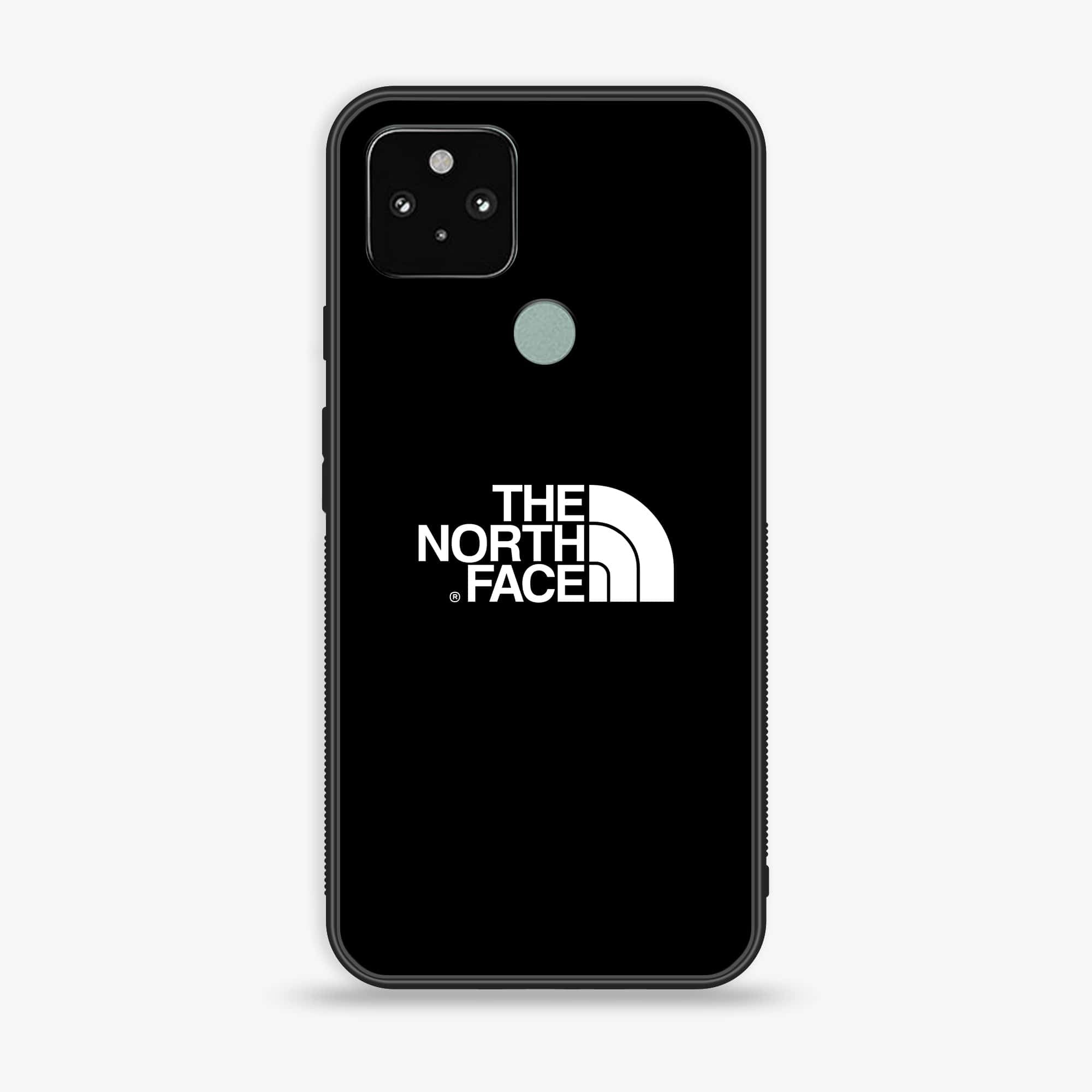 Google Pixel 5 - The North Face Series - Premium Printed Glass soft Bumper shock Proof Case
