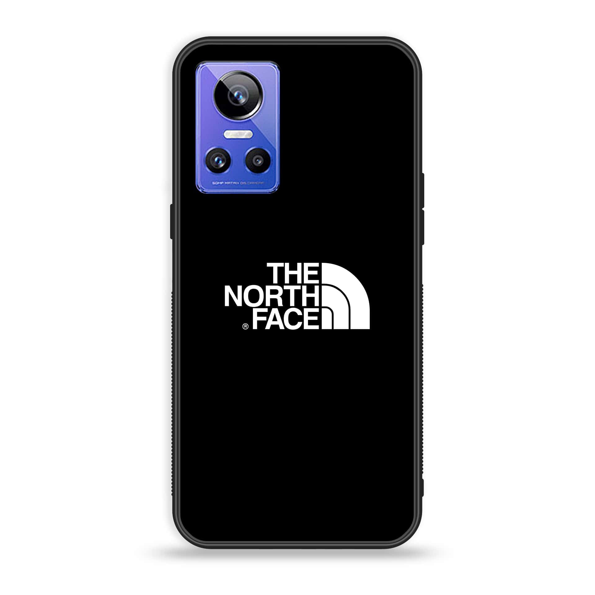 Realme GT Neo 3 - The North Face Series - Premium Printed Glass soft Bumper shock Proof Case