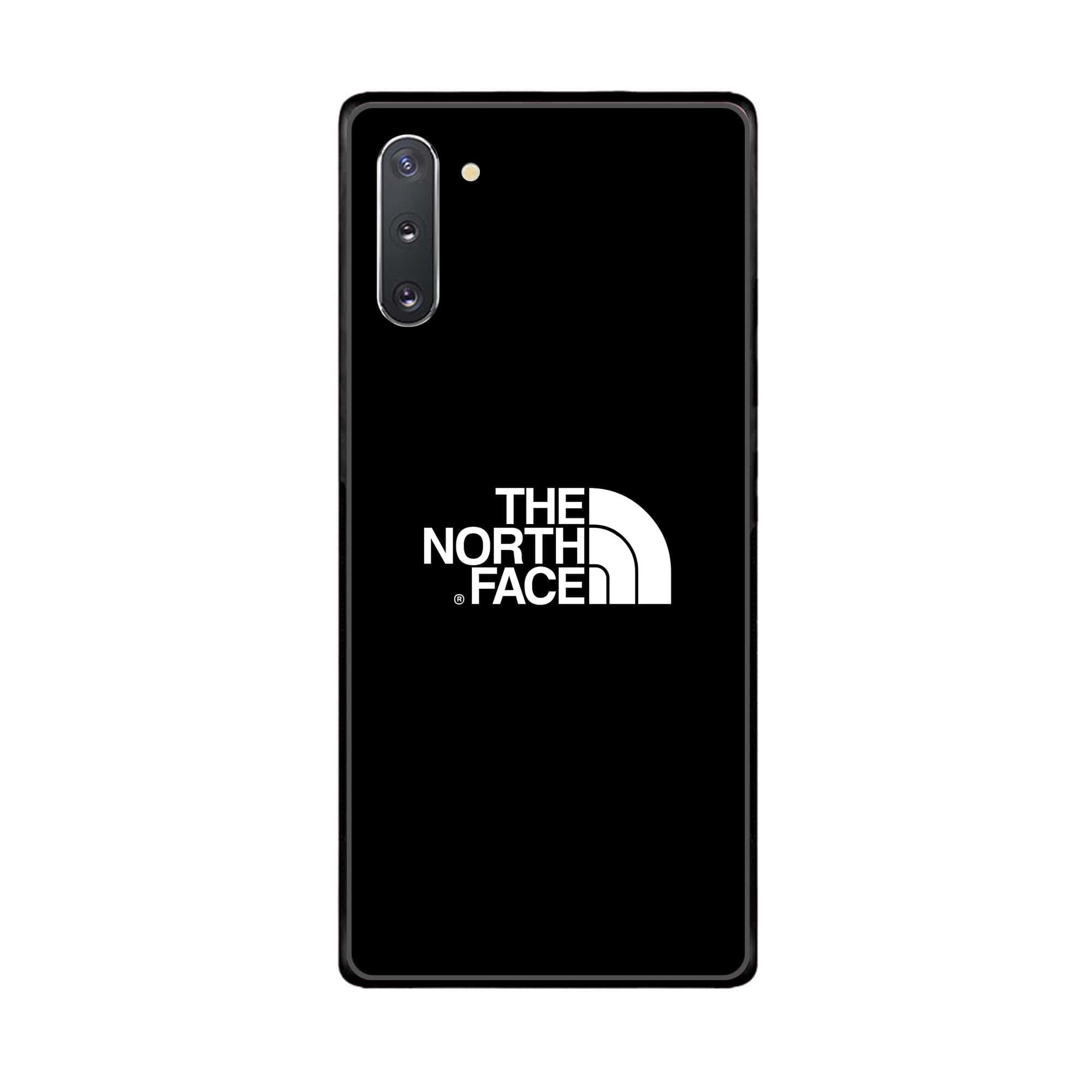 Samsung Galaxy Note 10 The North Face Series Premium Printed Glass soft Bumper shock Proof Case