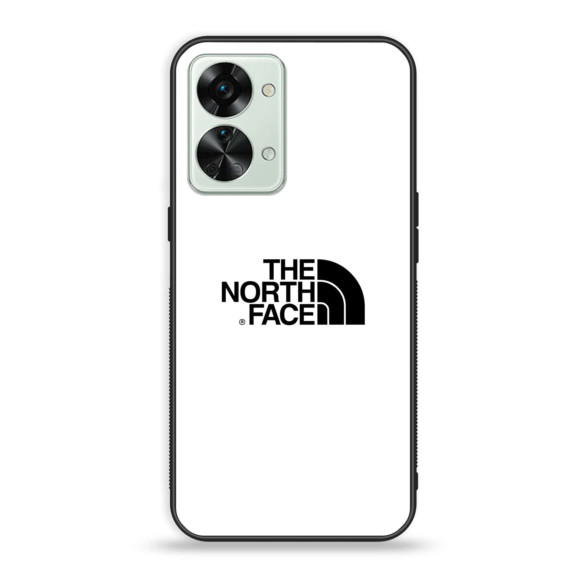 OnePlus Nord 2T 5G The North Face Series Premium Printed Glass soft Bumper shock Proof Case