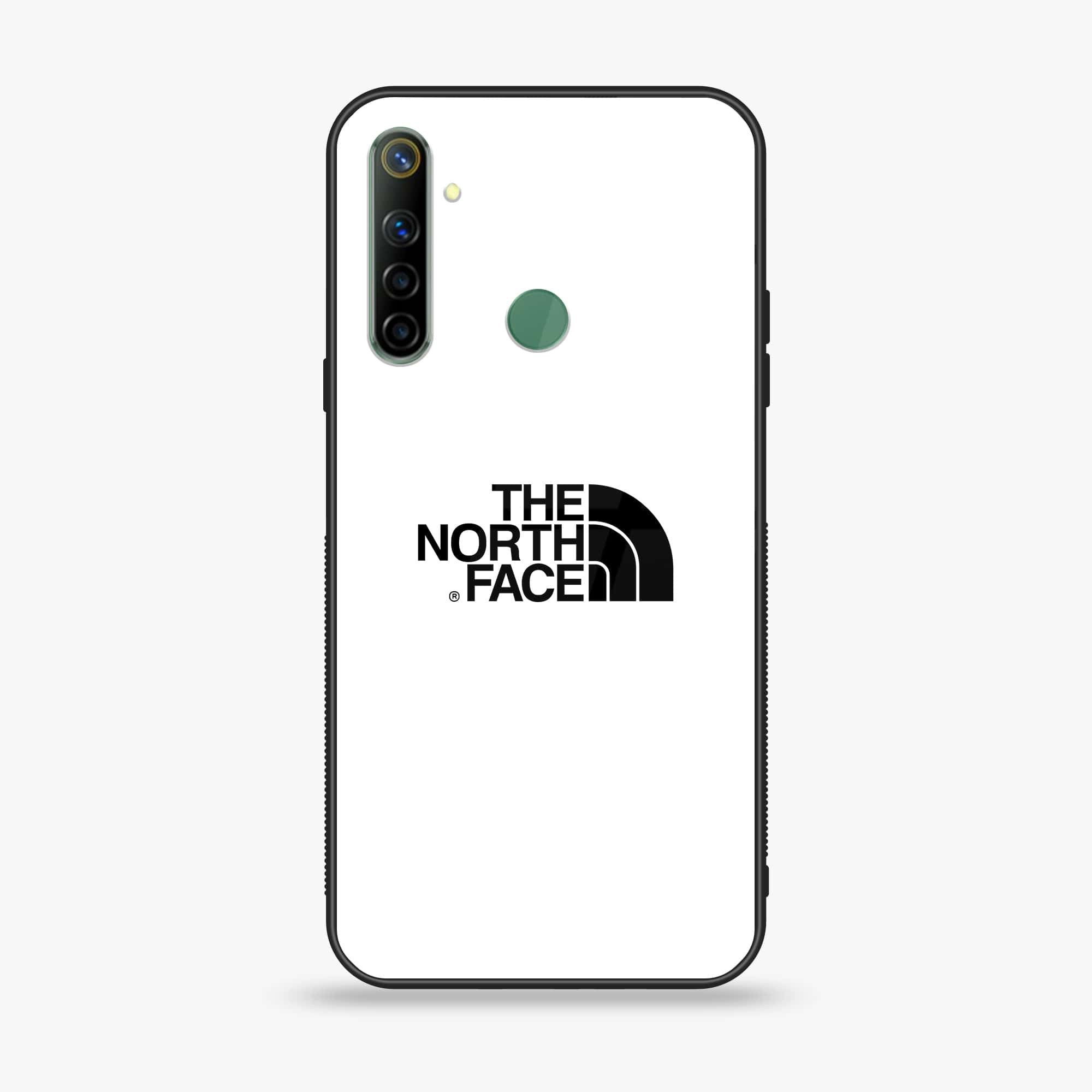 Realme 6i The North Face Series Premium Printed Glass soft Bumper shock Proof Case