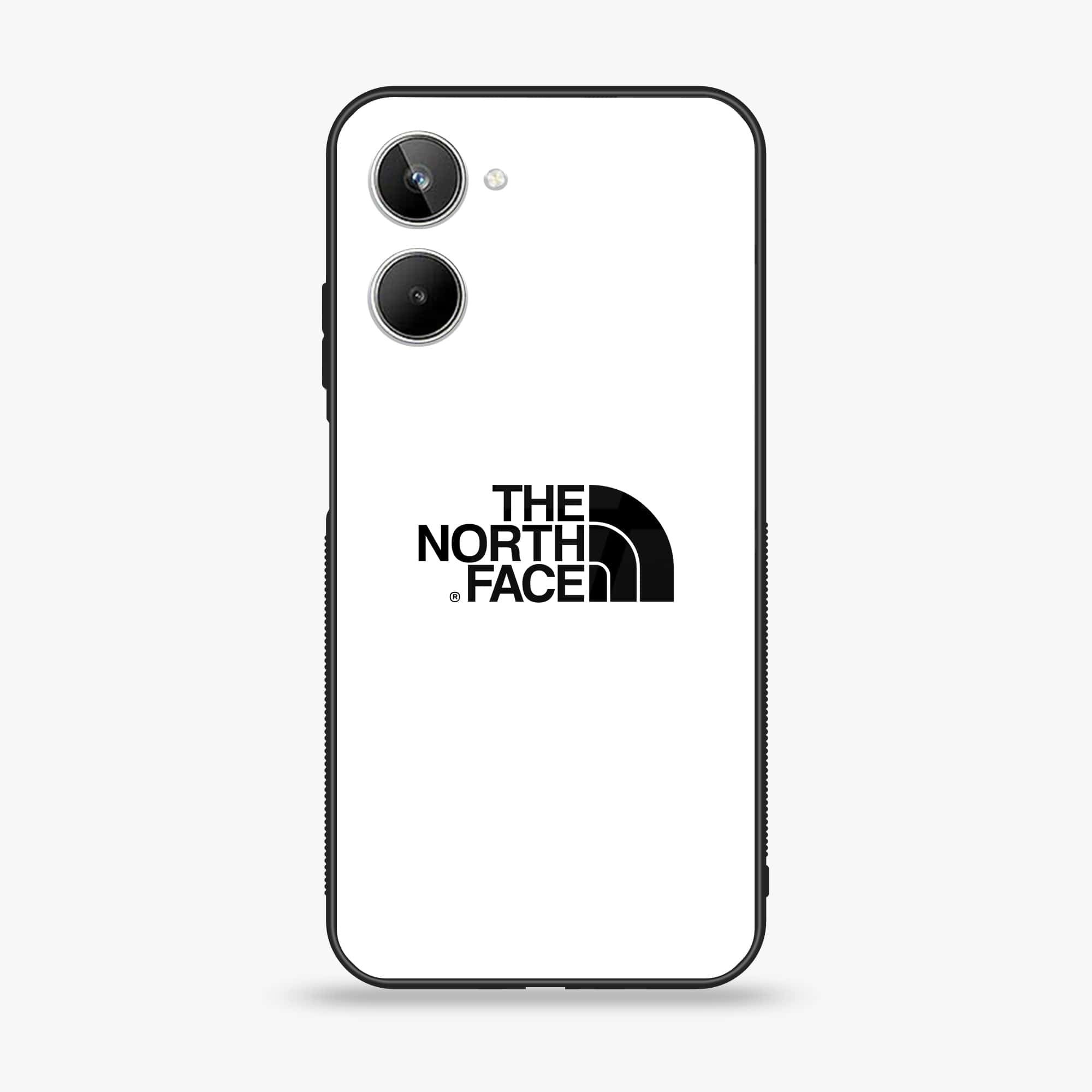 Realme 10 4G - The North Face Series - Premium Printed Glass soft Bumper shock Proof Case
