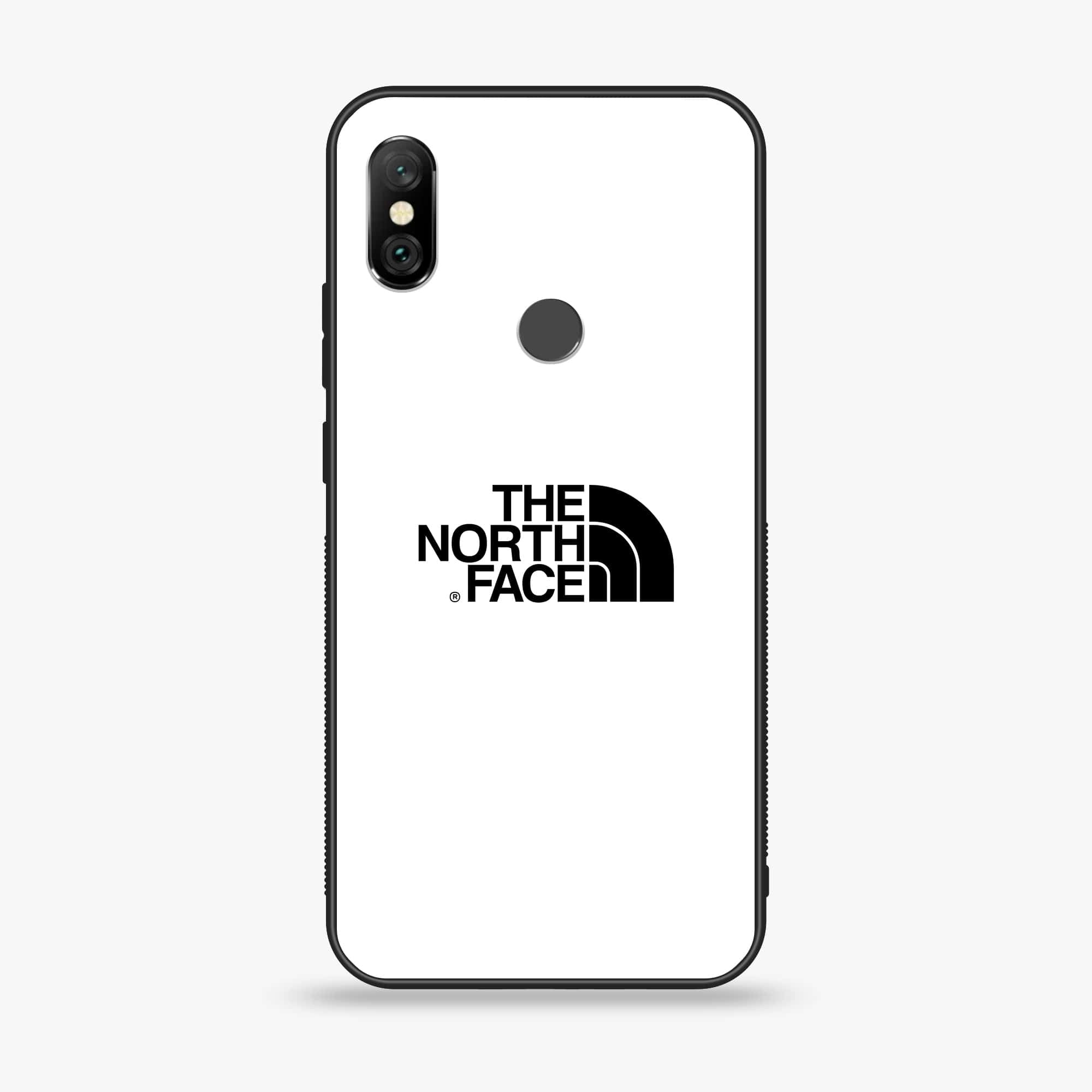 Xiaomi Redmi Note 6 - The North Face Series - Premium Printed Glass soft Bumper shock Proof Case