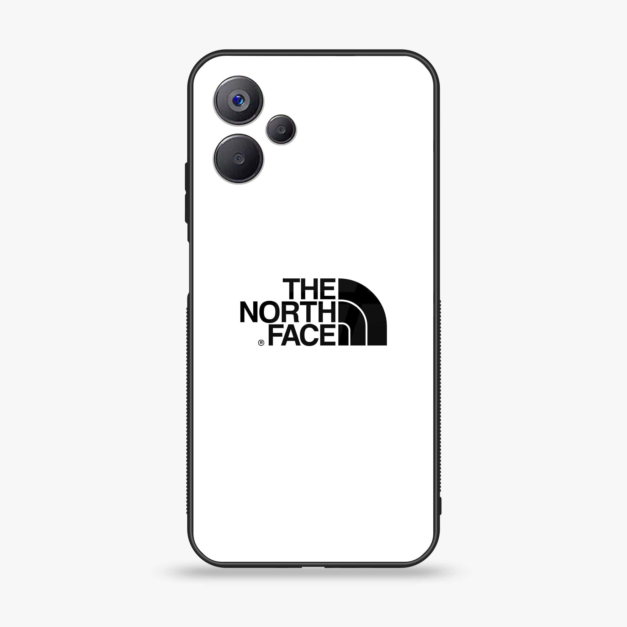 Realme 10 5G - The North Face Series - Premium Printed Glass soft Bumper shock Proof Case