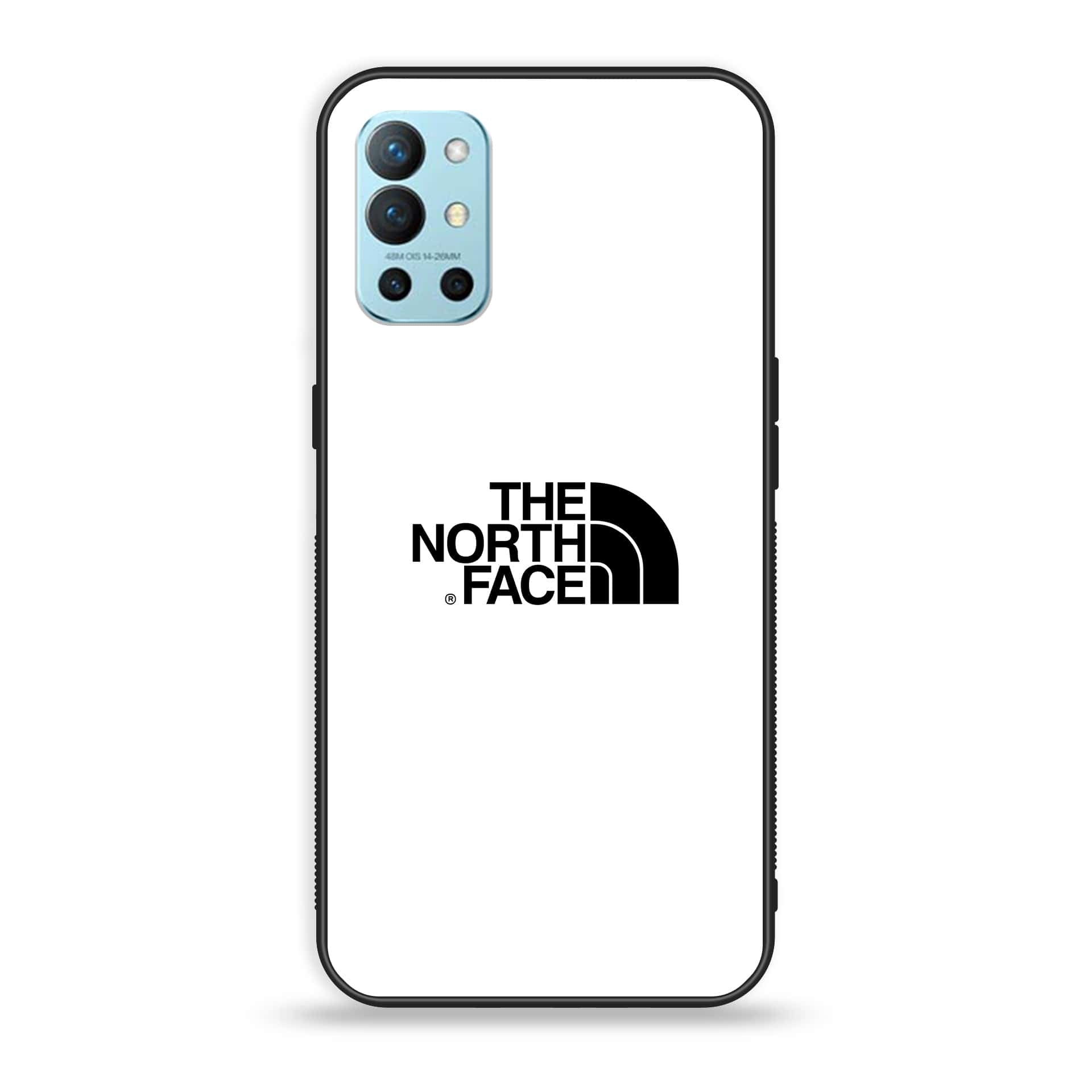 OnePlus 9R - The North Face Series - Premium Printed Glass soft Bumper shock Proof Case