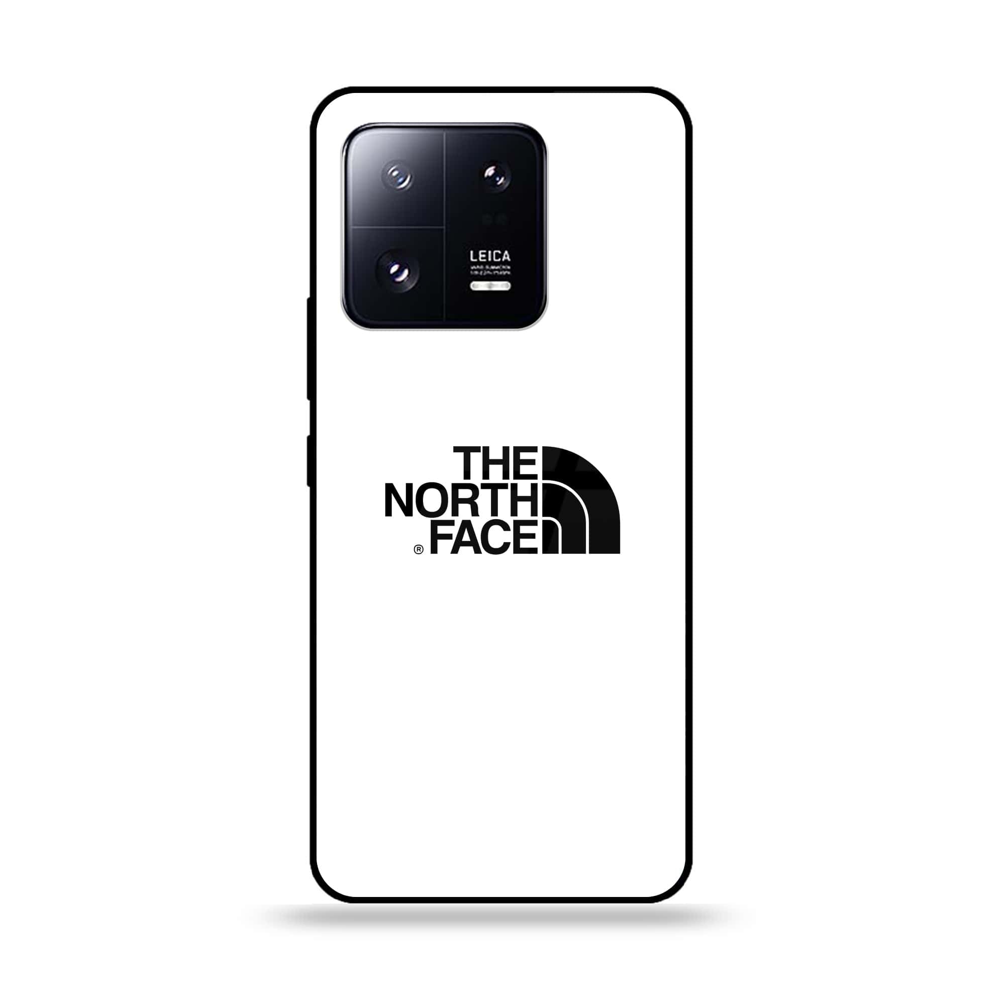 Xiaomi 13 Pro - The North Face Series - Premium Printed Glass soft Bumper shock Proof Case