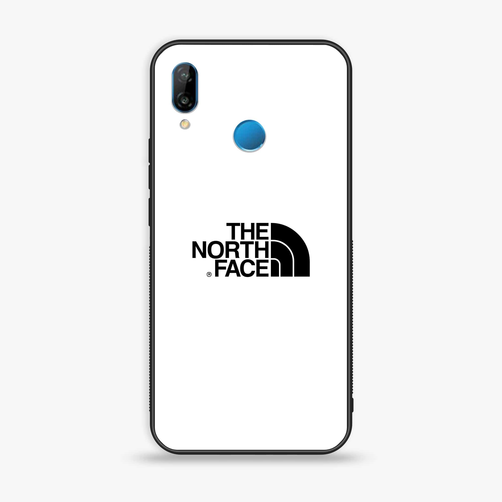 Huawei Nova 3i - The North Face Series - Premium Printed Glass soft Bumper shock Proof Case