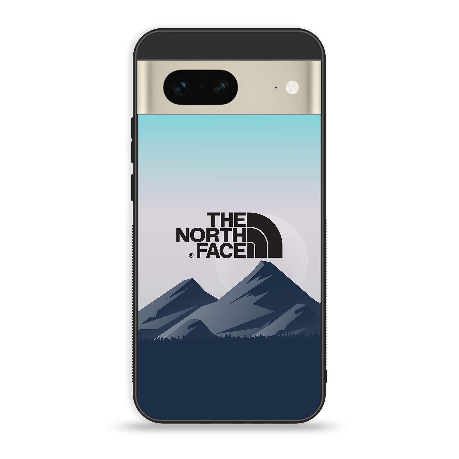 Google Pixel 7 - The North Face Series - Premium Printed Glass soft Bumper shock Proof Case