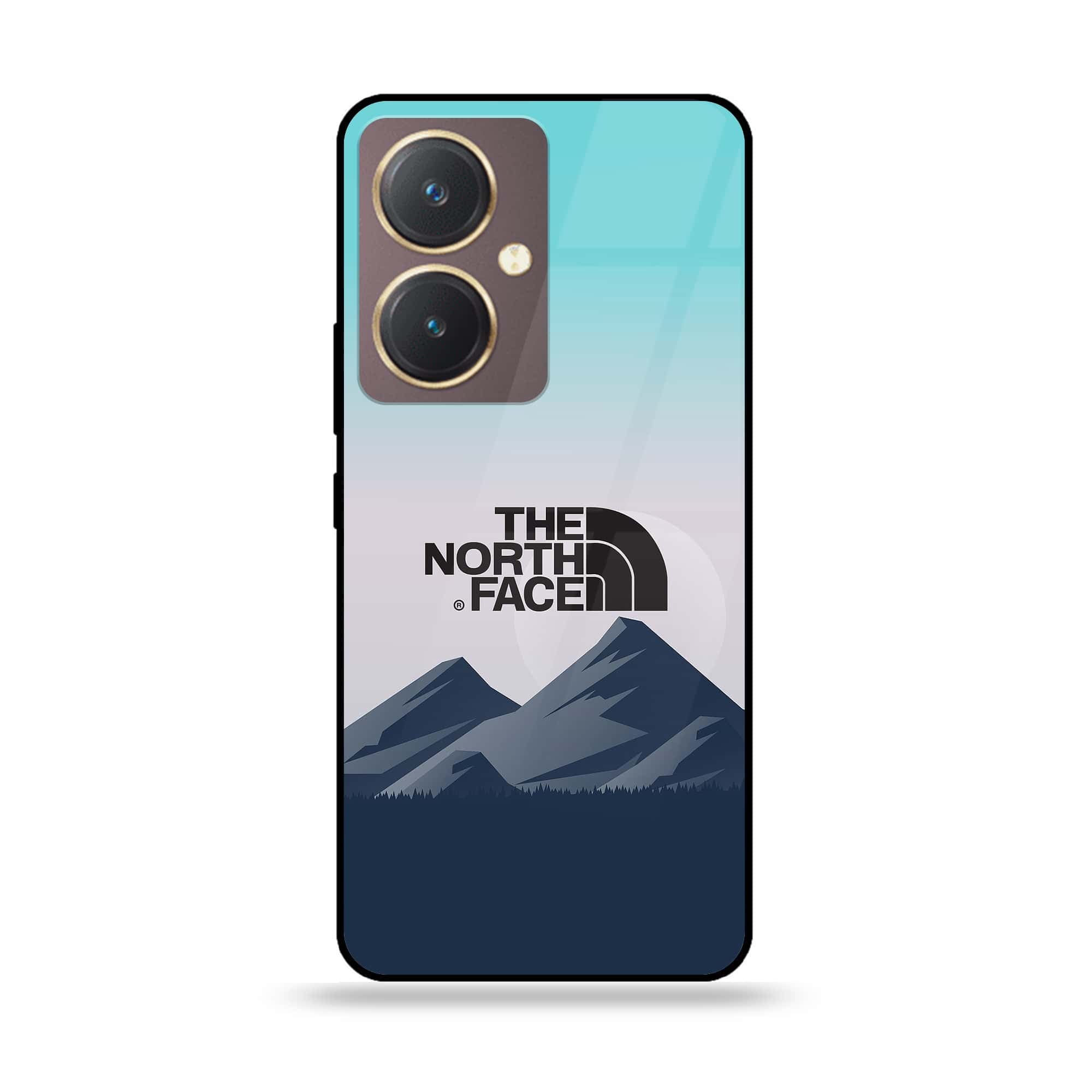 Vivo Y27 - The North Face Series - Premium Printed Glass soft Bumper shock Proof Case